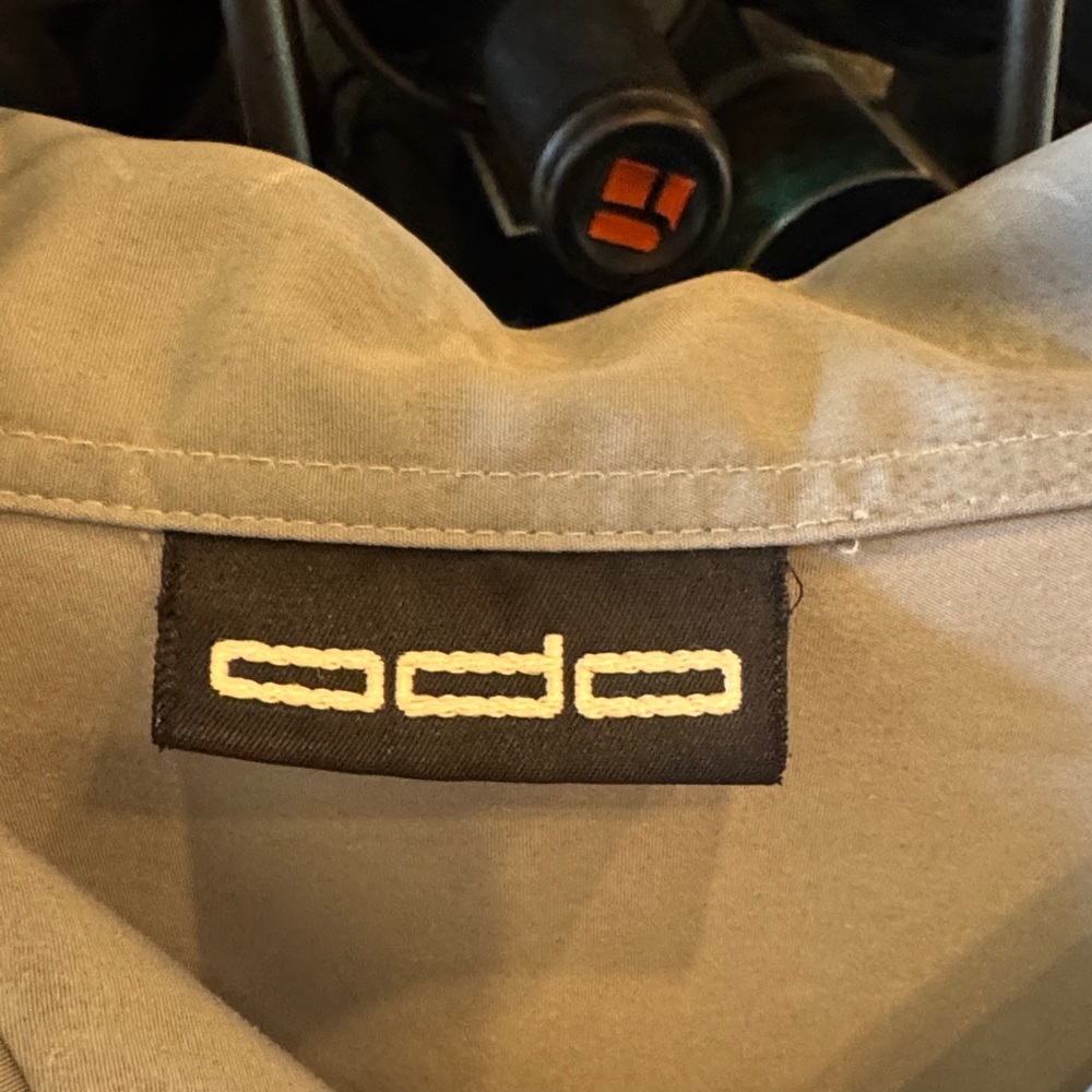 Stylish Men's Button Down Shirt - Gray and Blue - Picture 2 of 5